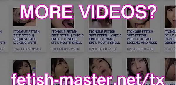 trendsJapanese Asian Tongue Spit Face Nose Licking Sucking Kissing Handjob Fetish - More at fetish-master.net